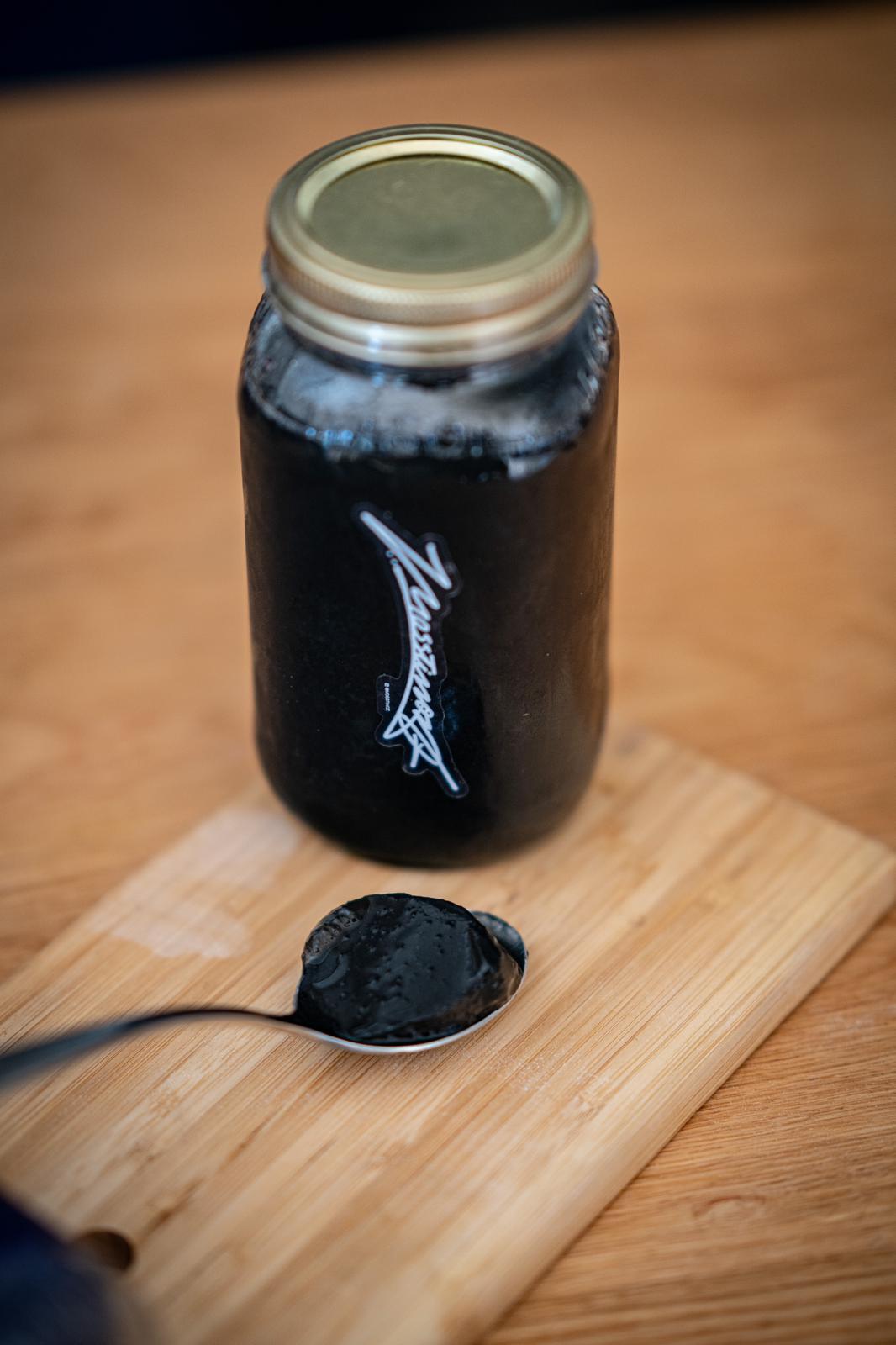 Activated Charcoal and Lemon Infused Seamoss Gel